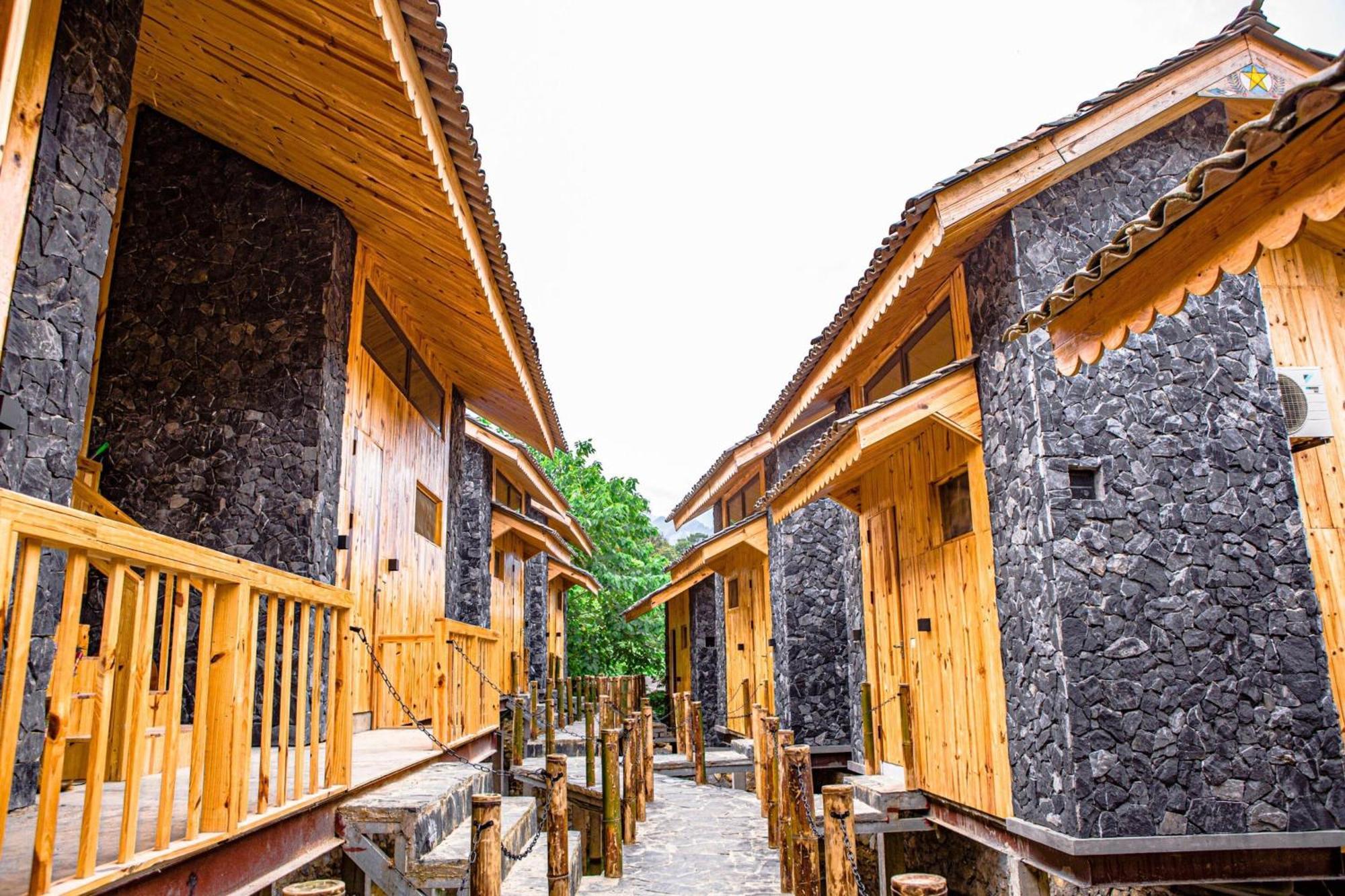 Chien'S Lodge Du Gia Làng Cac Exterior foto