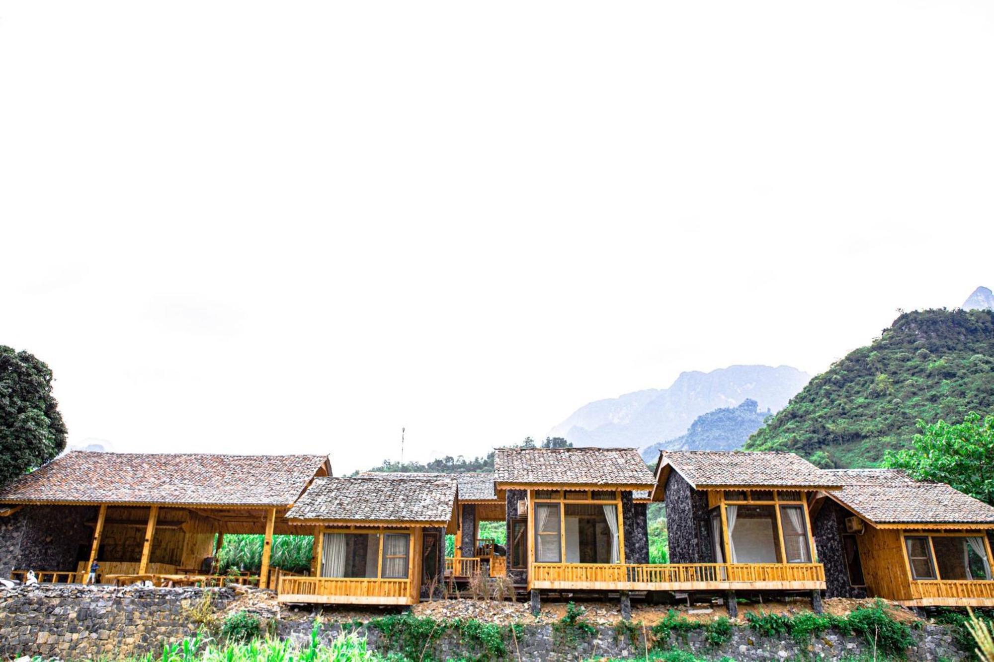 Chien'S Lodge Du Gia Làng Cac Exterior foto
