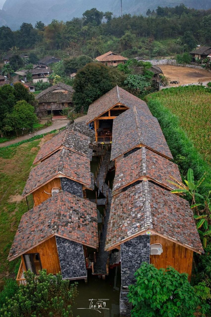 Chien'S Lodge Du Gia Làng Cac Exterior foto